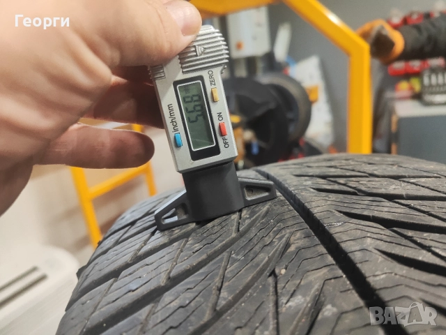 4бр.зимни гуми 245/45/18 Michelin, снимка 2 - Гуми и джанти - 52736399