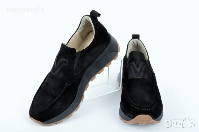 НОВО! Велурени дамски спортни обувки/ маратонки - Два цвята, снимка 3 - Дамски ежедневни обувки - 42874276