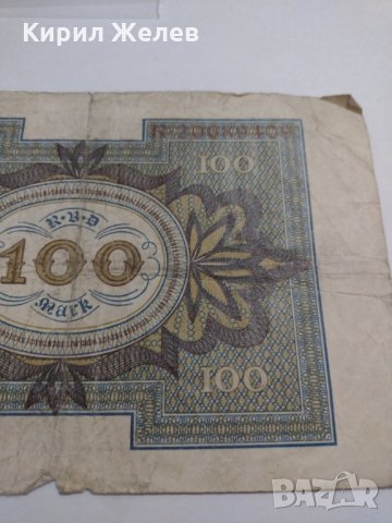 Райх банкнота - Германия - 100 марки / 1920 година - 17960, снимка 10 - Нумизматика и бонистика - 31034800