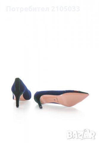 Елегантни обувки Zee Lane,кадифе , снимка 5 - Дамски обувки на ток - 31273909