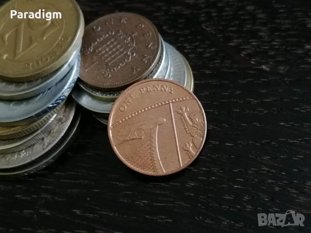 Монета - Великобритания - 1 пени | 2010г.