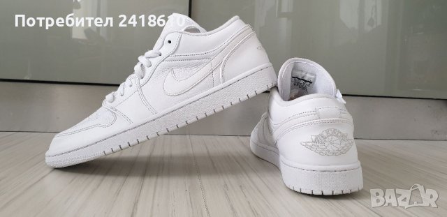 Nike Air Jordan 1 Retro Tripple White Mens Size 46/30 UK11 US 12 ОРИГИНАЛ!