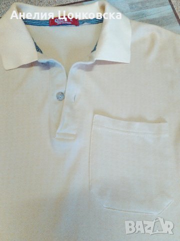 Мъжка лятна блузка с яка и джоб, снимка 3 - Блузи - 29720007