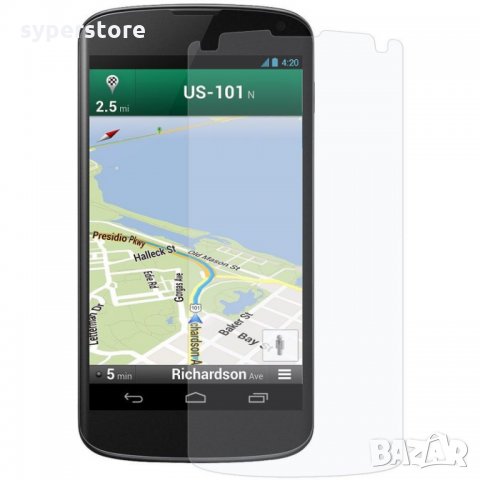 Стъклен протектор за LG Nexus 4  E960  закалено стъкло скрийн протектор, снимка 3 - Фолия, протектори - 17779053