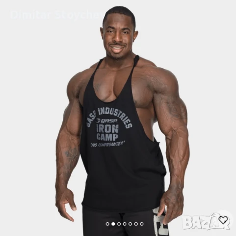 Gasp - stringer- Фитнес потник, снимка 2 - Спортни дрехи, екипи - 50925257