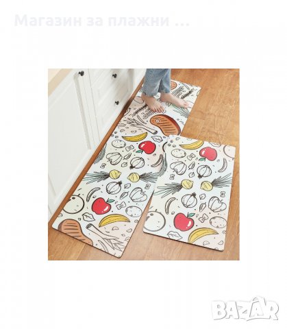 ПЪТЕКА ЗА КУХНЯ ОТ МЕМОРИ ПЯНА ОТ 2 ЧАСТИ - код 2758, снимка 4 - Пътеки - 34160340