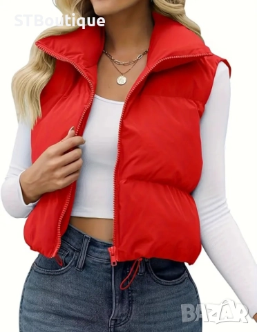 🖤🤍 ЕЛЕГАНТЕН ДАМСКИ ЕЛЕК –🌈 в 10-Цвята 🌈 | STBoutique 🤍🖤, снимка 14 - Елеци - 52332521