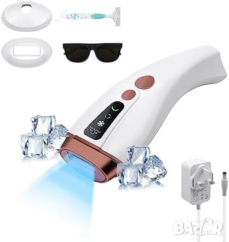 Ново Устройство за трайно Обезкосмяване Уред за лазерна епилация IpL за тяло Красота