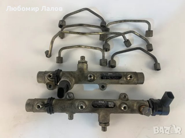 Горивна рейка Volkswagen Touareg I Фолксваген Туарег 1 (02-09) 2.7d 3.0d  059 130 090J 059 130 089D 