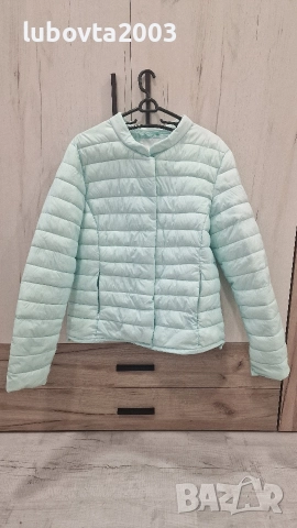 S/M AMISU Дамско яке цвят мента