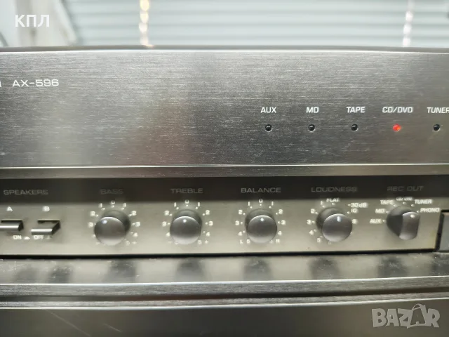 Усилвател YAMAHA AX-596 Titan, снимка 5 - Ресийвъри, усилватели, смесителни пултове - 56368760