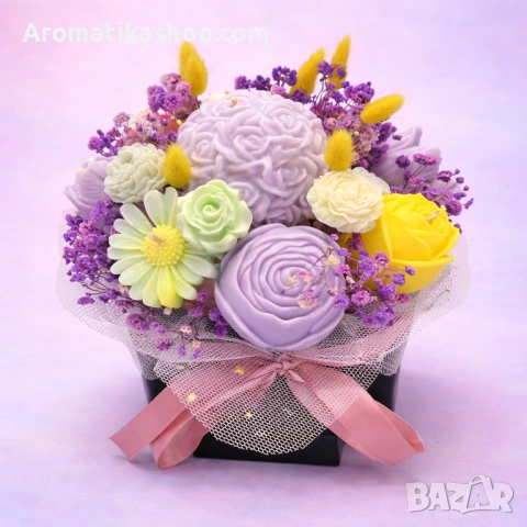 „Пролетна Мистерия“ – Ароматен соев букет