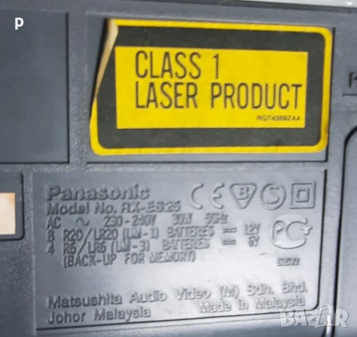 Радиокасетoфон Рanasonic, снимка 3 - Радиокасетофони, транзистори - 53960419