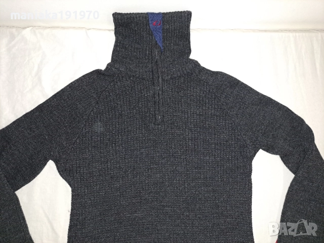 Ulvang (М) дебел вълнен мъжки пуловер 100% Wool , снимка 2 - Пуловери - 49070944