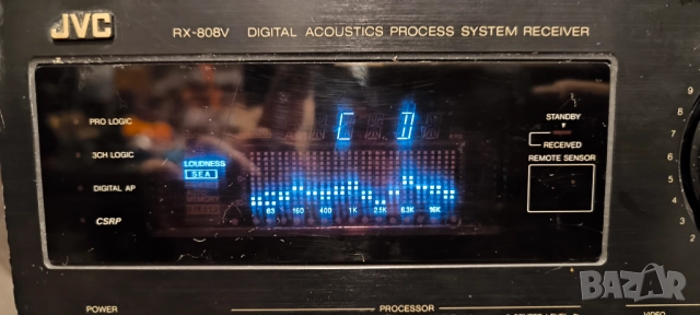 Jvc rx-808v вграден еквалайзер, снимка 6 - Ресийвъри, усилватели, смесителни пултове - 52404380