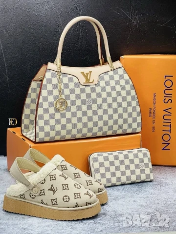 пантофи louis vuitton , снимка 14 - Дамски ежедневни обувки - 50749439