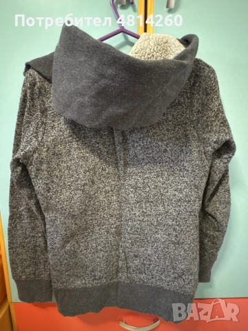 Сив Суичър Burton, снимка 2 - Суичъри - 56544545