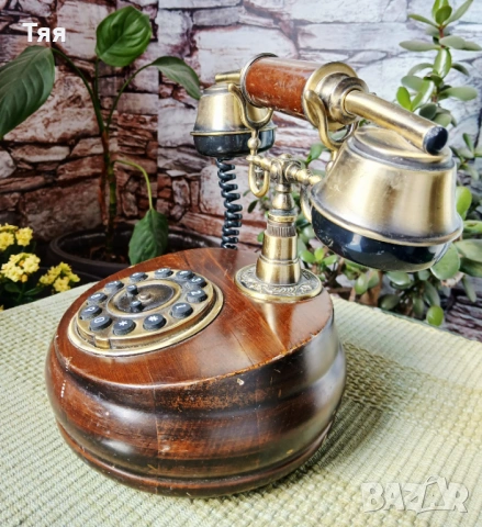 Ретро винтидж телефон , снимка 6 - Други ценни предмети - 54099710