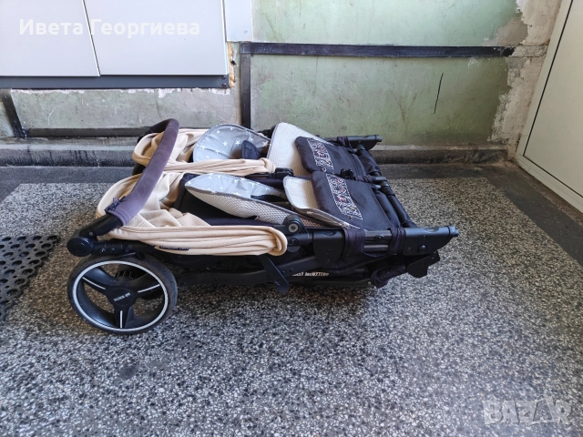 Детска количка за близнаци Easy Twin 3, снимка 2 - Детски колички - 52771500
