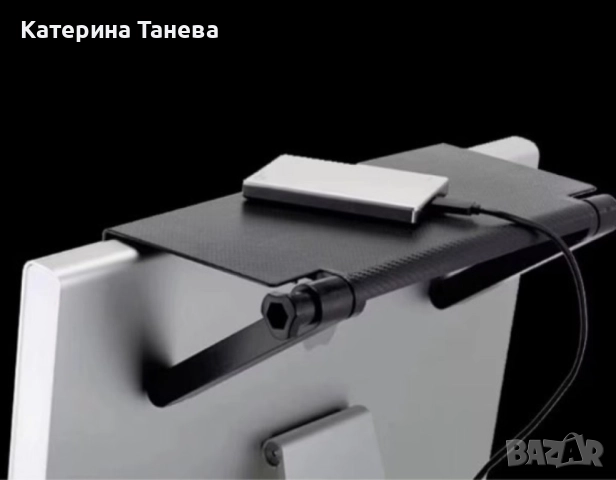 Настолна стойка за екран тип рафт, снимка 3 - Стойки, 3D очила, аксесоари - 51432272