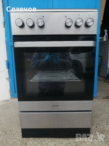 Свободно стояща печка Hanseatic иноксова 50 см 