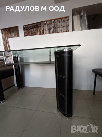 Трапезна маса стъклена, снимка 2 - Маси - 44308168