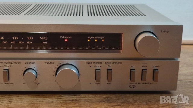 Ретро ресивър Technics ( стерео усилвател с радио тунер ), снимка 13 - Ресийвъри, усилватели, смесителни пултове - 52298072