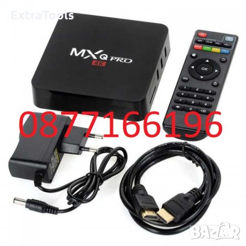 Смарт TV Box MXQ PRO 4K , снимка 3 - Приемници и антени - 35416767