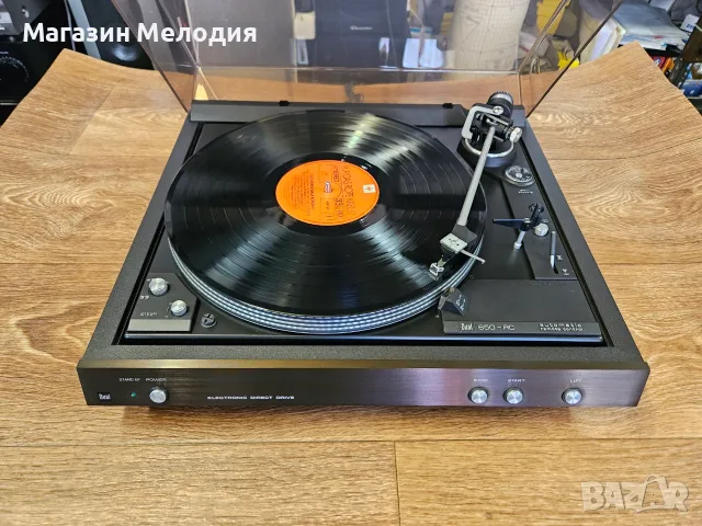 Грамофон Dual CS 650 RC Electronic Direct Drive – Перфектен Пълен Автомат, Made in W. Germany, снимка 2 - Грамофони - 55940039