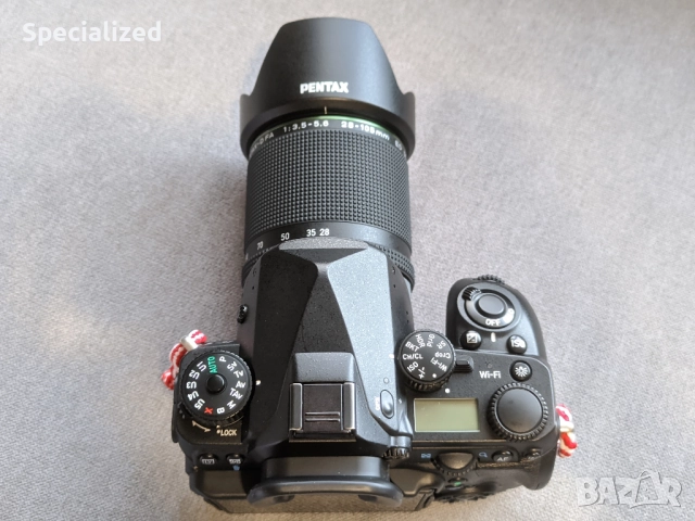 Фотоапарат Pentax K-1 + HD Pentax-D FA 28-105mm F3.5-5.6 ED DC WR, снимка 6 - Фотоапарати - 52670021