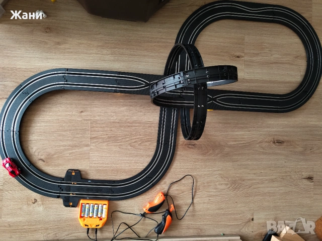 Детска писта с дистанционно и една количка