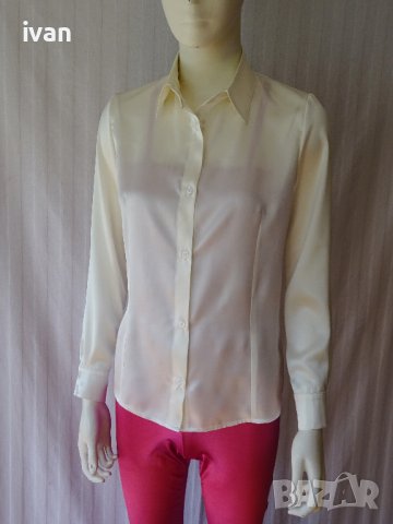 дамска риза от естествена коприна, снимка 2 - Ризи - 40477043