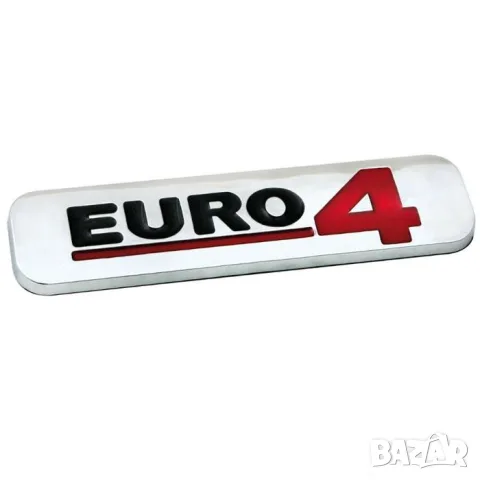Емблема Euro 4 100 x 25 мм