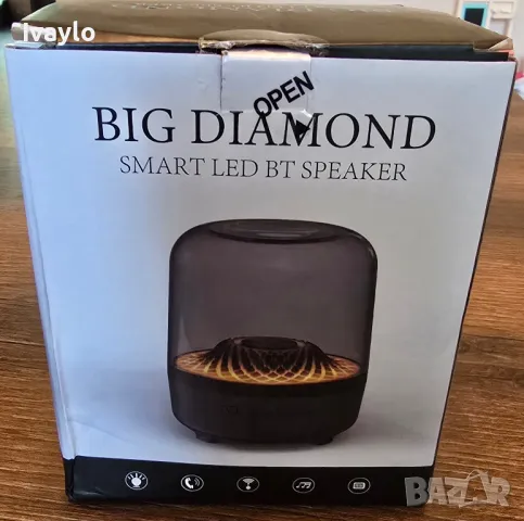 bluetooth колонка с ФМ радио, снимка 1