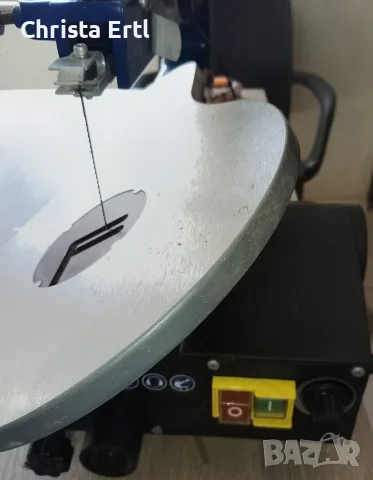 Продавам чисто нов и неизползван контурен трион (декюпир заглавница) Scheppach SD1600V, снимка 4 - Триони и циркуляри - 56083990