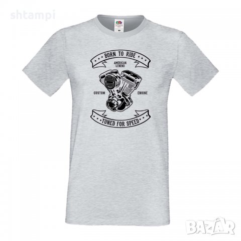 Мъжка тениска Born To Ride Изненада,Подарък,Празник , снимка 5 - Тениски - 36813059