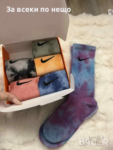 KL🔝EA🔝Nike🔝Adidas🔝Fendi🔝Polo Ralph Laure🔝LV🔝Diesel🔝TH🔝DSQUARED2 Мъжки Чорапи Код VF49, снимка 4 - Дамски чорапи - 51630542