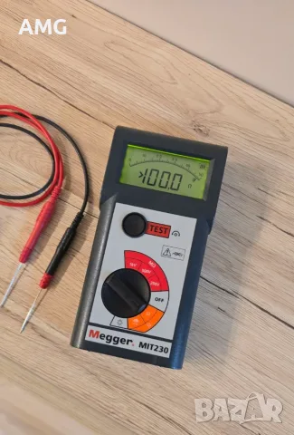 Мегаом метър Megger MIT230, снимка 3 - Други инструменти - 56404459