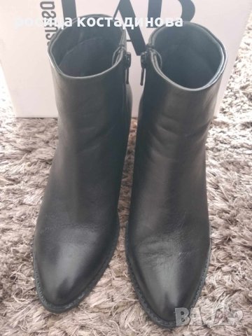 Дамски кожени боти № 38, снимка 8 - Дамски боти - 44353165