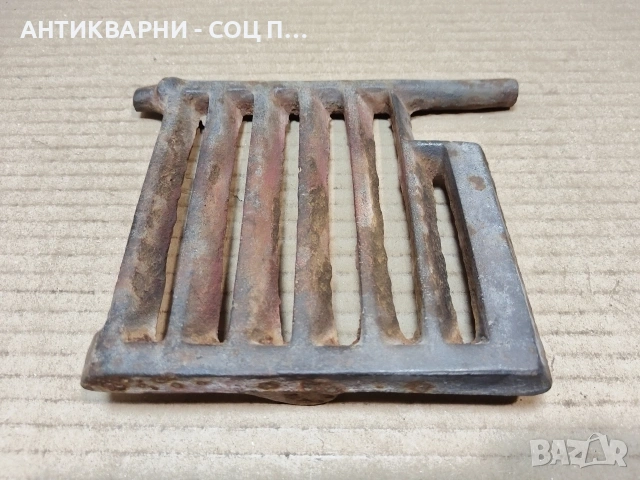 Стара Чугунена Скара За Стара Печка. / НОМЕР 1770. , снимка 3 - Антикварни и старинни предмети - 54001907