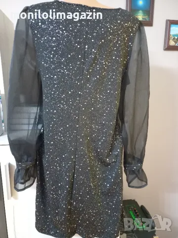 Нова рокля ХЛ размер, силно еластична материя , снимка 3 - Рокли - 48782374