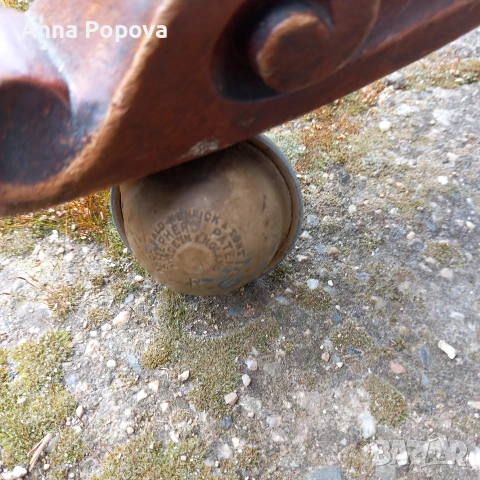 Стара разтегателна английска маса, снимка 4 - Маси - 54008998