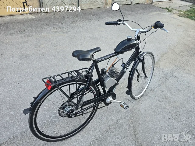 Моторно колело с вело двигател 80 кубика, снимка 2 - Мотоциклети и мототехника - 55878533