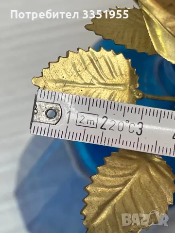 Красива метална антикварна роза, снимка 11 - Декорация за дома - 48355040