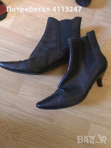Кожени боти , снимка 4 - Дамски боти - 52065034