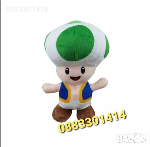 Супер Марио Луиджи и Гъбки плюшени играчки , снимка 6 - Плюшени играчки - 37635846