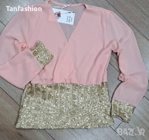 Уникална дамска нежна риза, снимка 9 - Ризи - 39840617