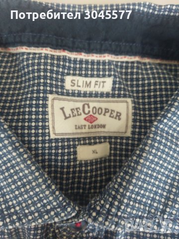 Риза мъжка XL, Ли Купер (Lee Cooper), снимка 6 - Ризи - 39836123