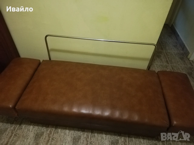 Диван 2- ка, естествена кожа, снимка 2 - Дивани и мека мебел - 54057650