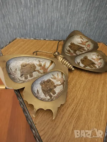 Плато за ядки тип клоазоне, снимка 4 - Антикварни и старинни предмети - 49765465